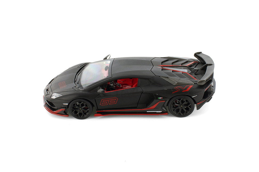  Lamborghini Aventador SVJ Diecast Car Set - Box of 4 1/24 scale Diecast Model Cars, Assd Colors