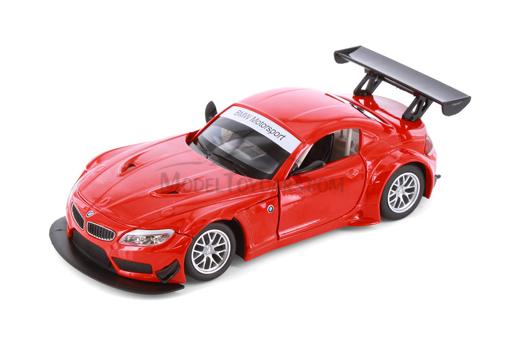 Box of 4 BMW Z4 GT3 Hardtop Assortment - 1/24 scale Diecast Model Cars