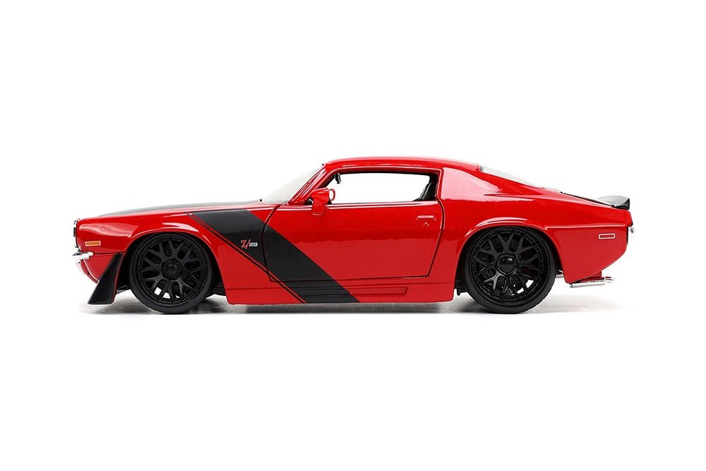 1971 Chevy Camaro Z/28, Red - Jada Toys 33879 - 1/24 scale