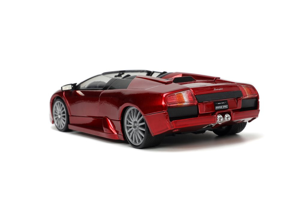 Lamborghini Murciélago Roadster, Candy Red - Jada Toys 34029 - 1/24 scale Diecast Model Toy Car