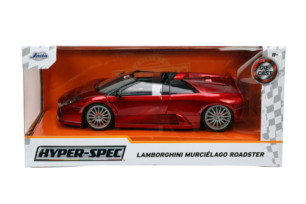 Lamborghini Murciélago Roadster, Candy Red - Jada Toys 34029 - 1