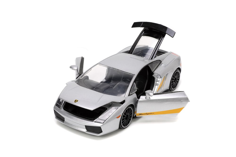 Lamborghini Gallardo ミニカー 1/18 シルバー Lamborghini Gallardo ミニカー 1/18 シルバー Lamborghini Gallardo