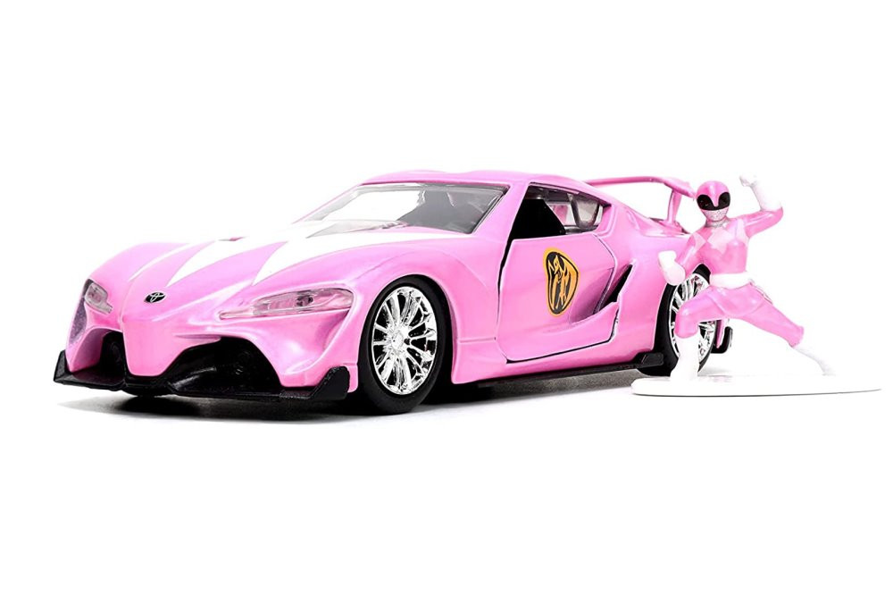 Toyota FT-1 Concept w/ Pink Ranger, Power Rangers - Jada Toys 33079 - 1/32 scale Diecast Car