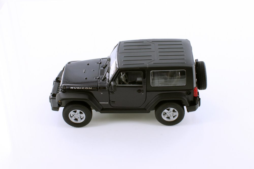 2007 Jeep Wrangler Rubicon Hardtop, Black - Welly 22489H/4D