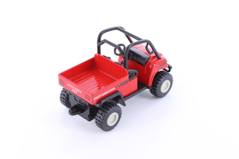 Utility Vehicle, Red - Showcasts 2171/3D - Diecast Model Toy Car (1 car, no box)