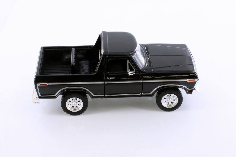 1978 Ford Bronco, Black - Showcasts 79374/16D - 1/24 scale Diecast Model Toy Car