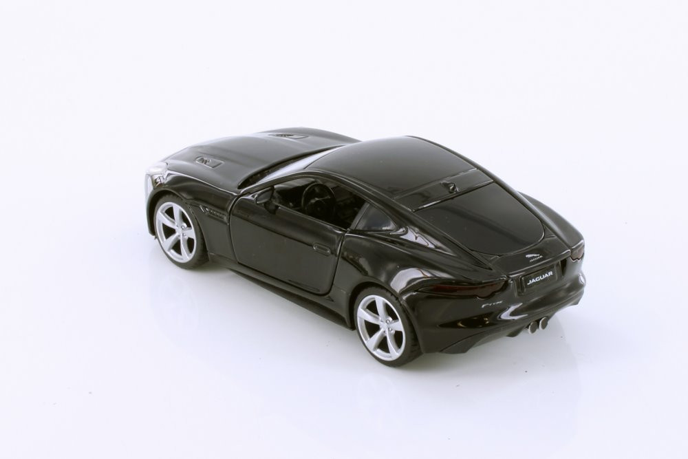 Jaguar F-Type, Black - Showcasts TM012012 - 1/36 scale Diecast Model Toy Car