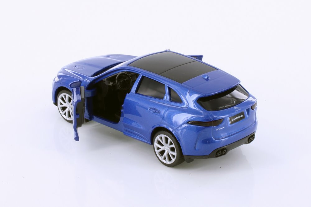 Jaguar F-Pace, Blue - Showcasts TM012011 - 1/36 scale Diecast Model Toy Car