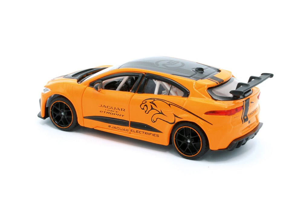 Jaguar I-Pace eTrophy, Orange - Showcasts TM012010 - 1/36 scale Diecast Model Toy Car