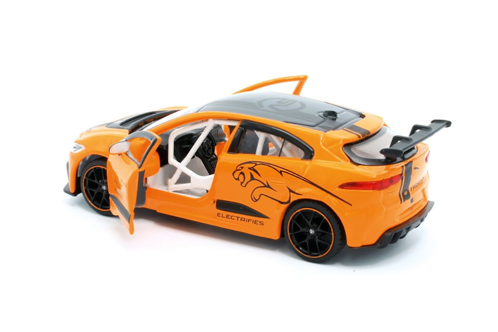 Jaguar I-Pace eTrophy, Orange - Showcasts TM012010 - 1/36 scale Diecast Model Toy Car