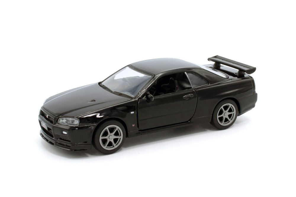 Nissan Skyline GT-R34 V Spec II, Black - Showcasts TM012023 - 1/36