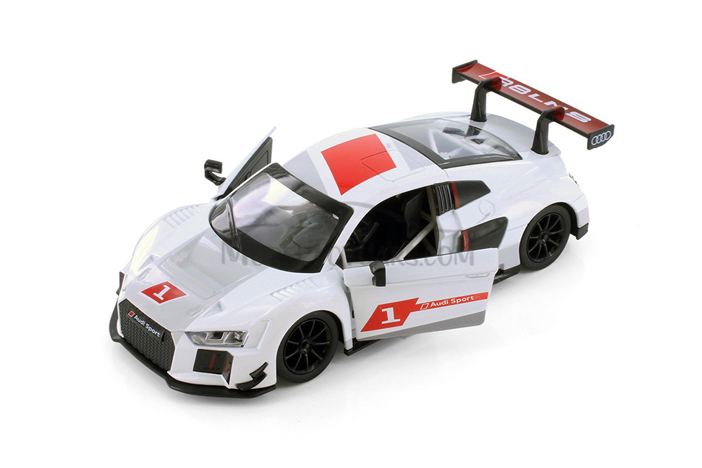 Audi R8 LMS, White - Showcasts 68262D - 1/24 scale Diecast Model