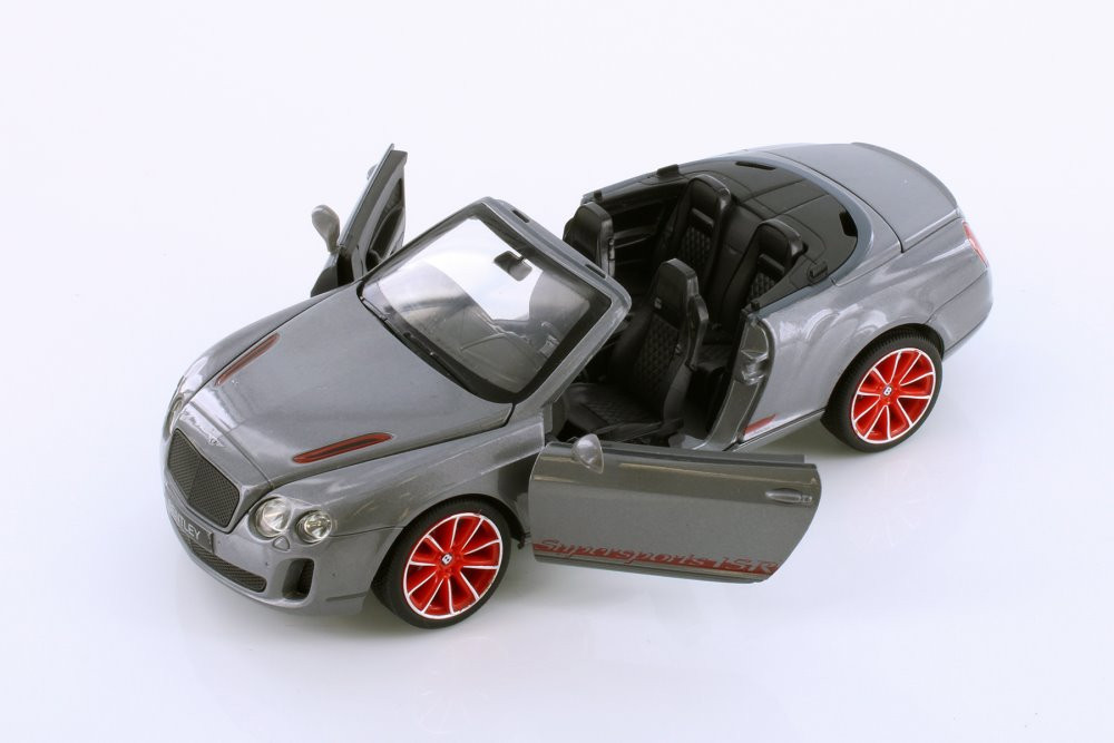 パトリック　リシャールボックス　ベントレー　super sports ISR Bentley Continental Supersport Convertible ISR, Gray - Showcasts