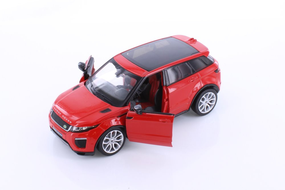 Land Rover Range Rover Evoque HSE, Red - Showcasts 68258D - 1/24 scale Diecast Model Toy Car