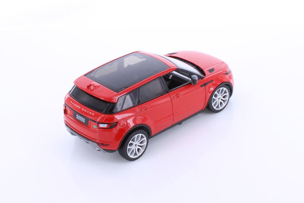 Land Rover Range Rover Evoque HSE, Red - Showcasts 68258D - 1/24 scale Diecast Model Toy Car