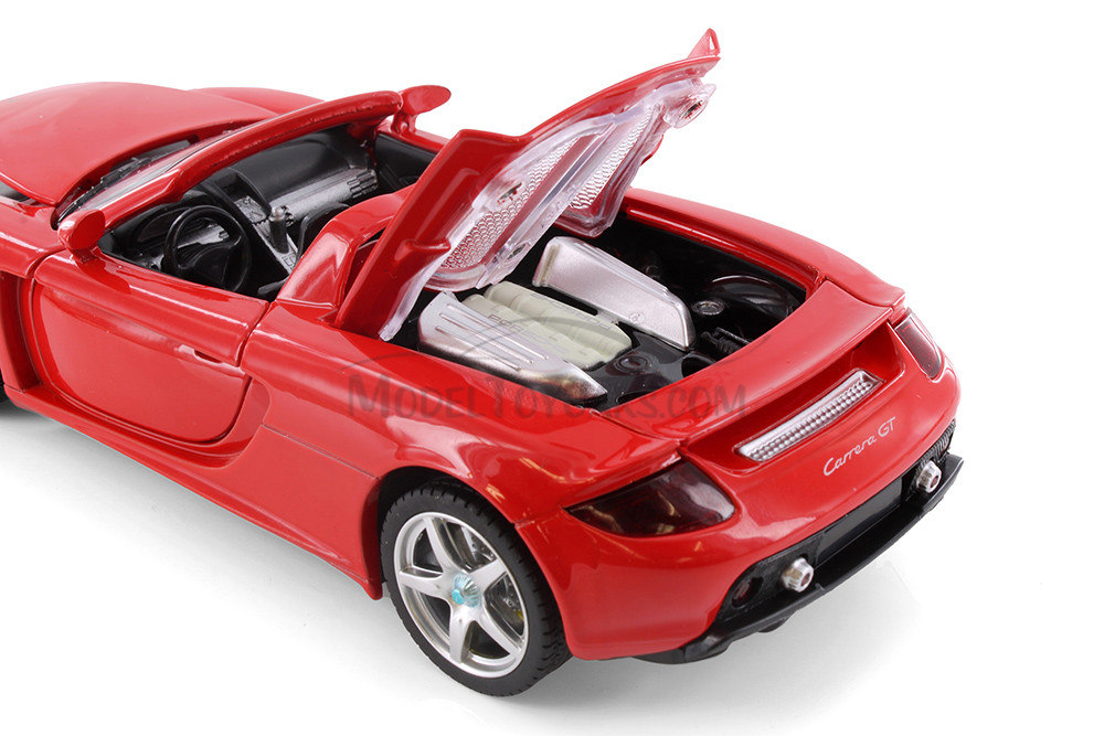 Porsche Carrera GT, Red - Showcasts 68242D - 1/24 scale Diecast