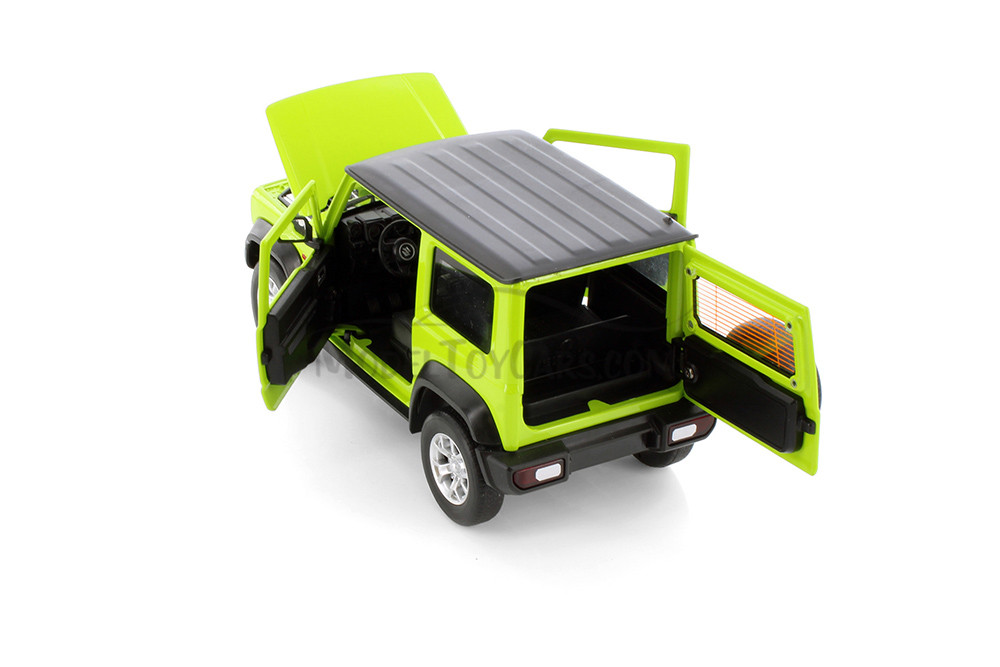 Suzuki Jimny, Lime Green - Showcasts 68271D - 1/18 scale Diecast Model Toy Car