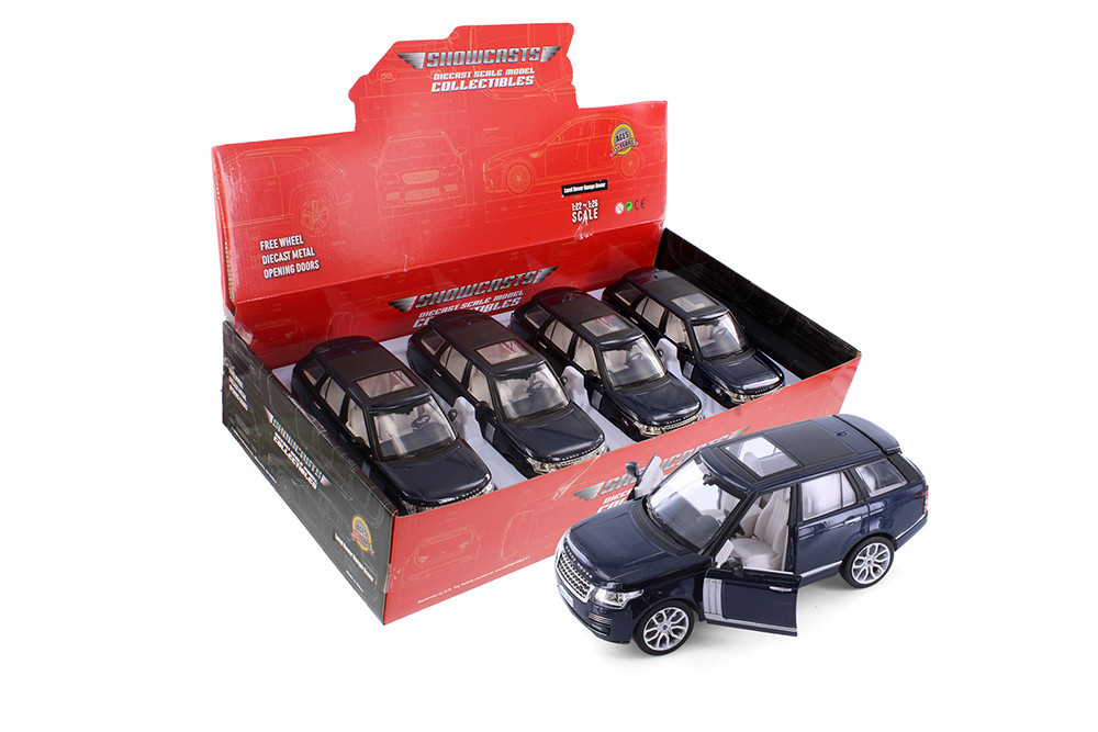 Land Rover Range Rover, Dark Blue - Showcasts 68263D - 1/26 scale