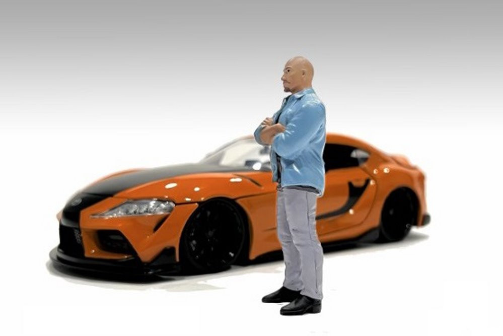 Car Meet 3 Figure 6, Blue - American Diorama 76331 - 1/18 scale Figurine - Diorama Accessory