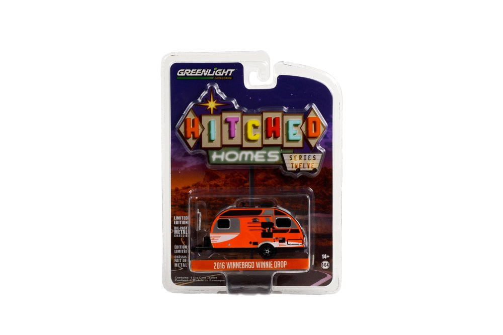 2016 Winnebago Winnie Drop Travel Trailer, Orange - Greenlight