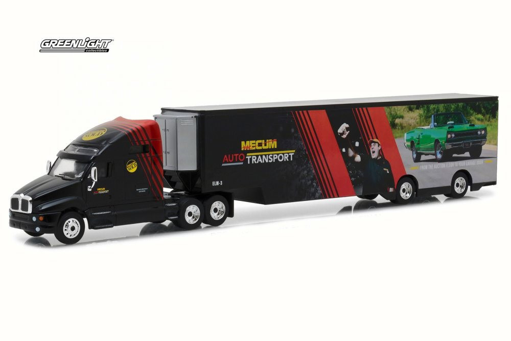 2017 Kenworth T2000 Transporter, Black - Greenlight 29928 - 1/64