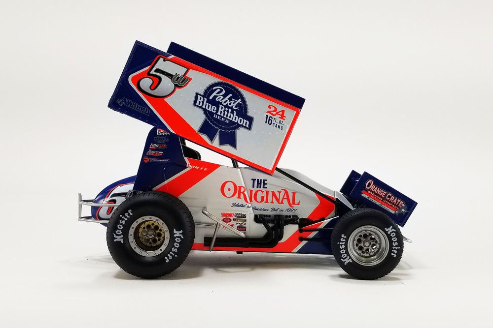 2022 Winged Sprint Car, #5W Lucas Wolfe - Acme A1822006 - 1/18 Scale Diecast Car