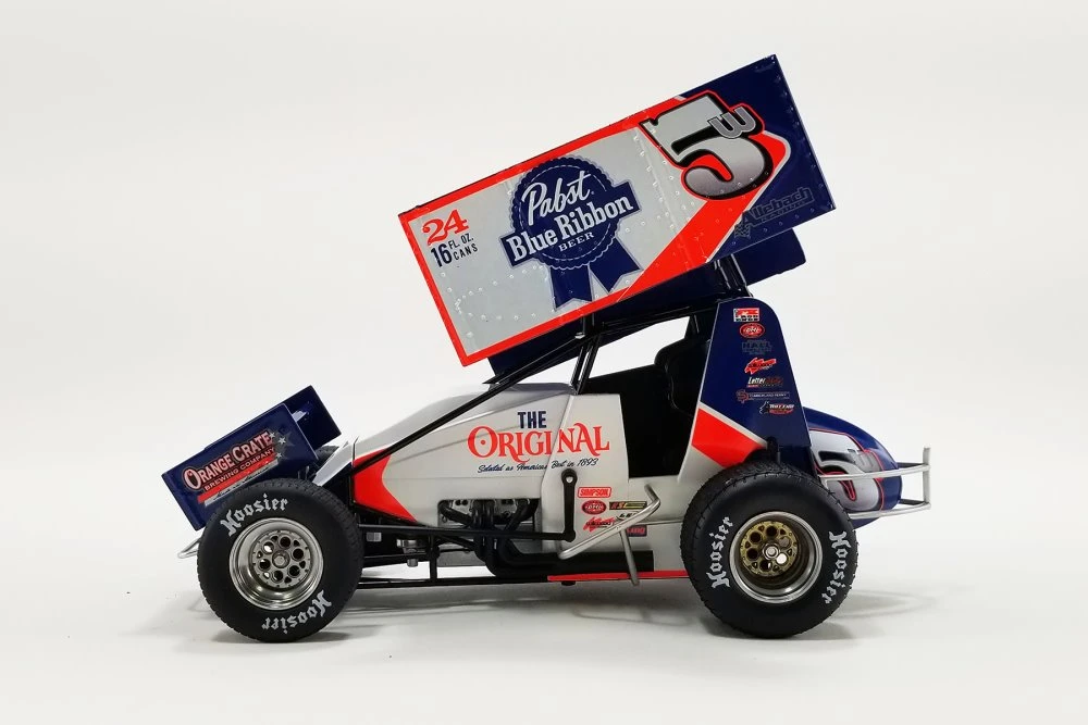 2022 Winged Sprint Car, #5W Lucas Wolfe - Acme A1822006 - 1/18 Scale Diecast Car