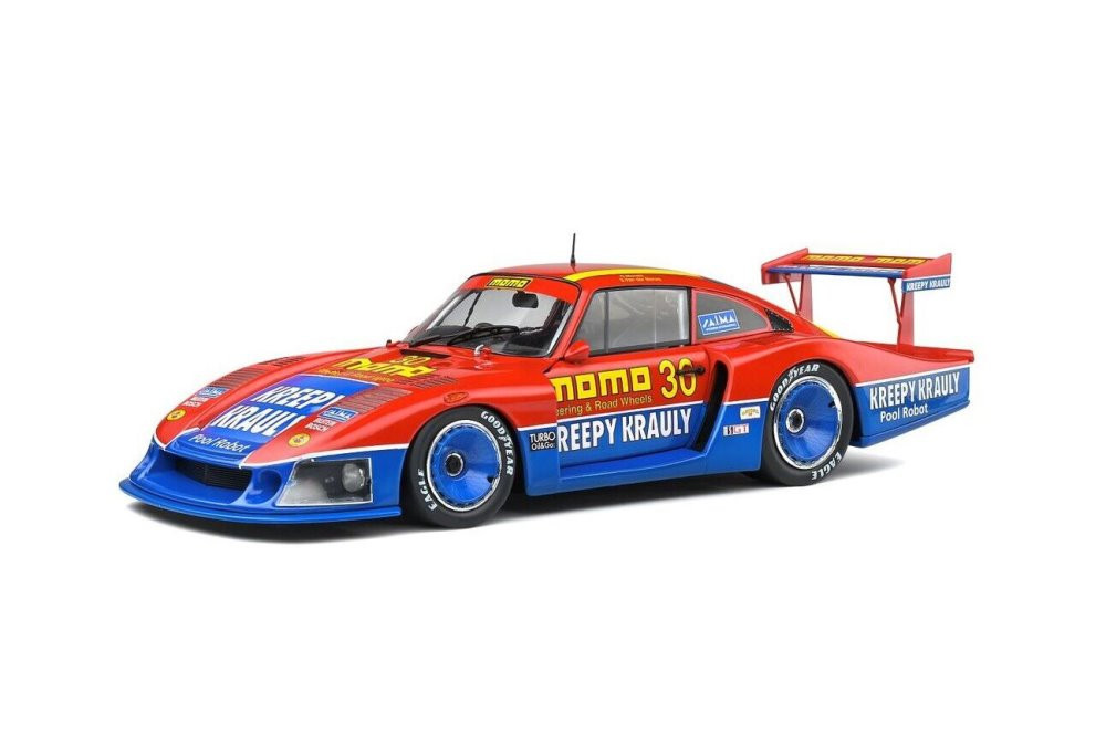 Porsche 935 Moby Dick, #30 Giampero Morett - Solido S1805404 - 1/18 Scale Diecast Model Toy Car
