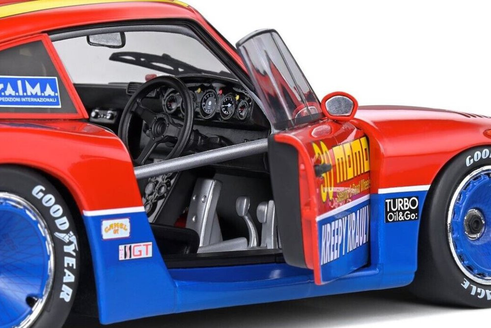 Porsche 935 Moby Dick, #30 Giampero Morett - Solido S1805404 - 1/18 Scale Diecast Model Toy Car