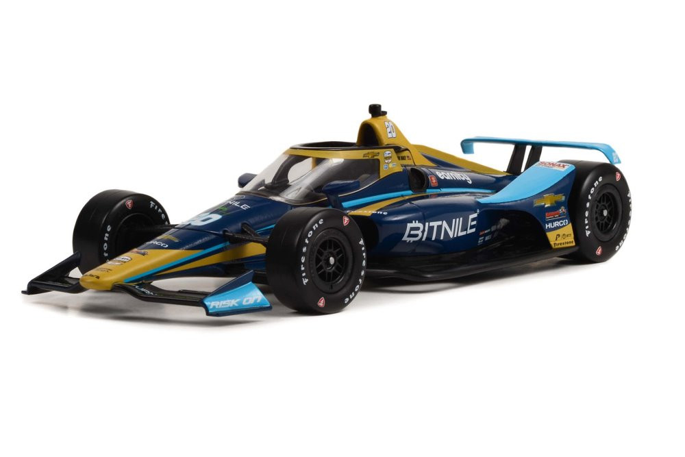 2022 NTT IndyCar, #20 Conor Daly/Ed Carpenter Racing - Greenlight 11162 - 1/18 Scale Diecast Car