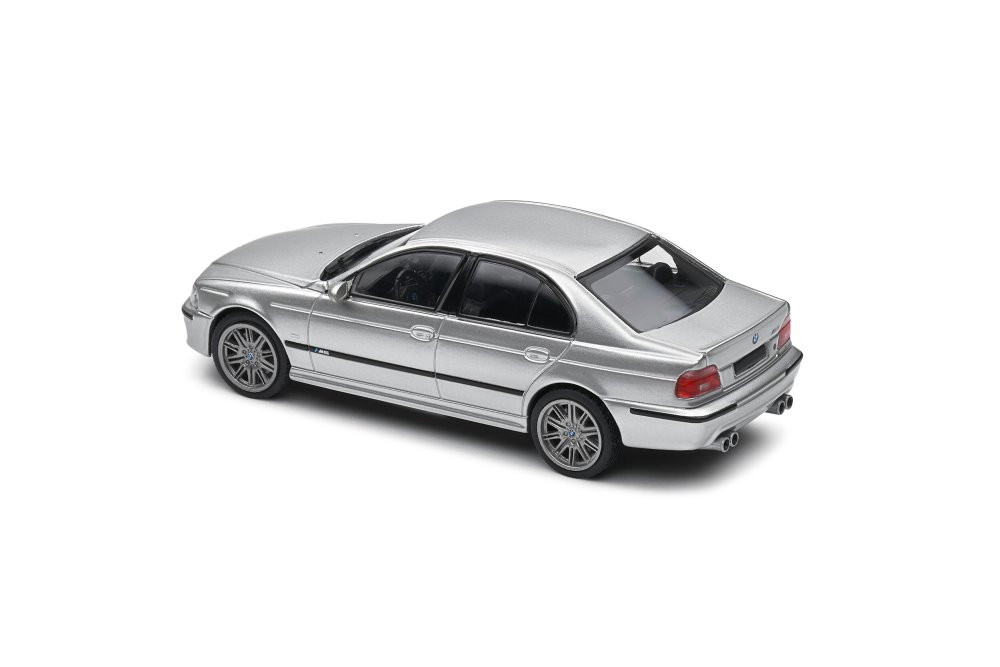 2003 BMW E39 M5 5.0 V8 32V, Silver - Solido S4310502 - 1/43 Scale 