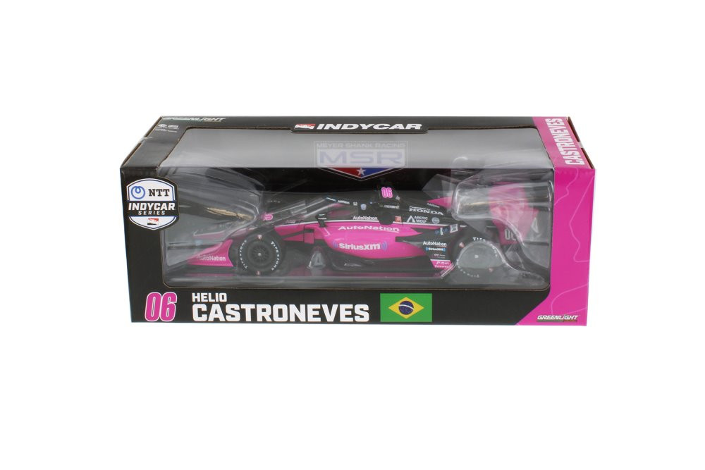 2022 NTT IndyCar, #06 Helio Castroneves - Greenlight 11161 - 1/18