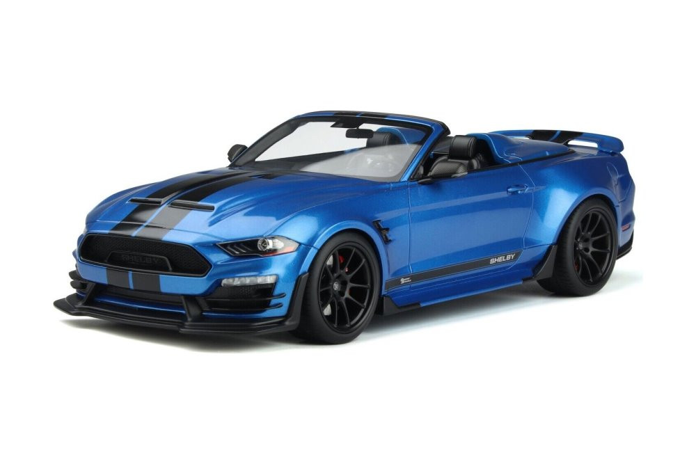 2022 Shelby Super Snake Speedster Convertible, Blue - GT Spirit