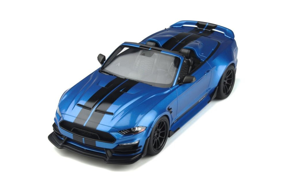 2022 Shelby Super Snake Speedster Convertible, Blue - GT Spirit