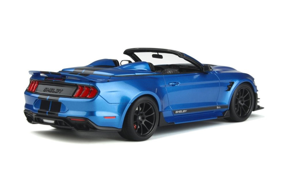 2022 Shelby Super Snake Speedster Convertible, Blue - GT Spirit