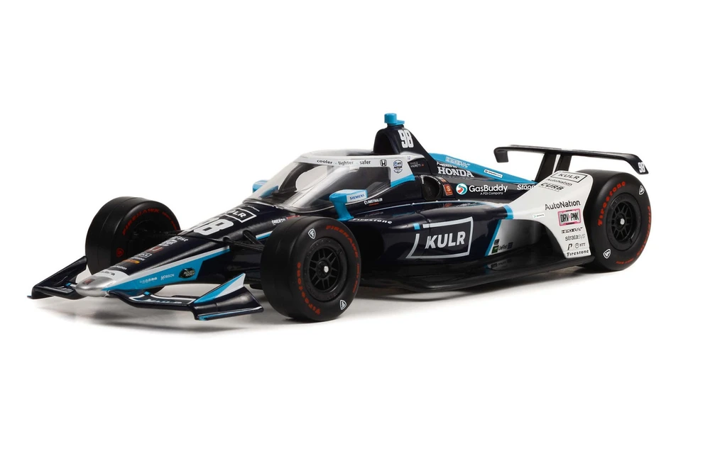 2022 NTT IndyCar, #98 Marco Andretti - Greenlight 11159 - 1/18 Scale Diecast Car