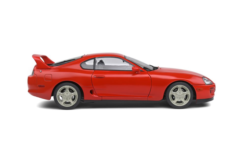 1993 Toyota Supra MK.4, Red - Solido S1807601 - 1/18 Scale Diecast