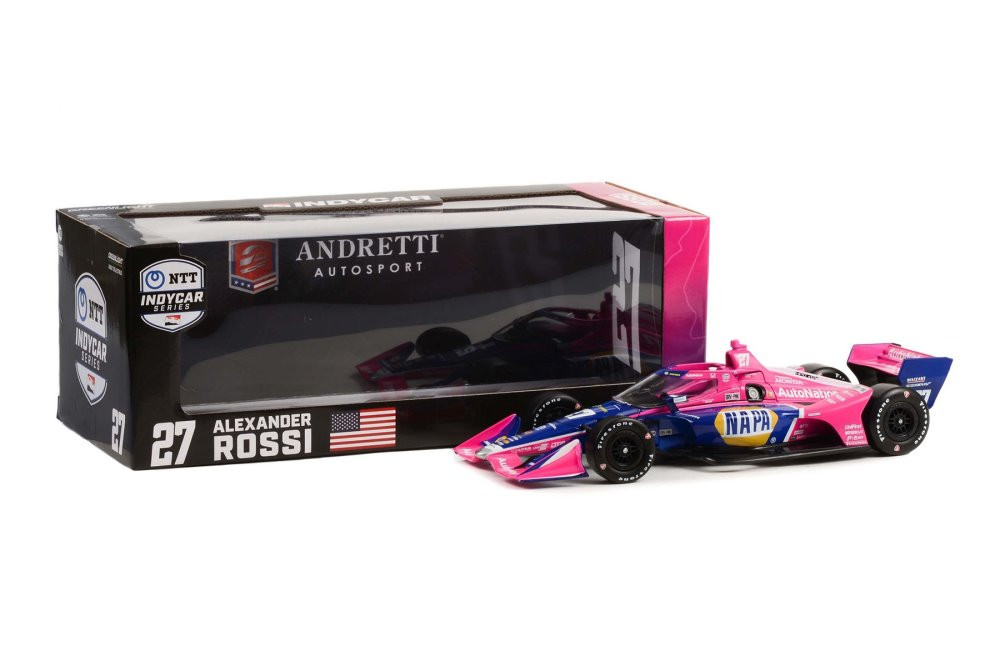 2022 NTT IndyCar, #27 Alexander Rossi  - Greenlight 11151 - 1/18 Scale Diecast Car