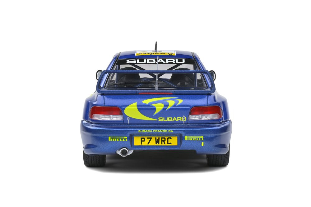 Solido 1/18 – Subaru Impreza 22B 1998 Noire – Modèle Réduit Diecast Neuf