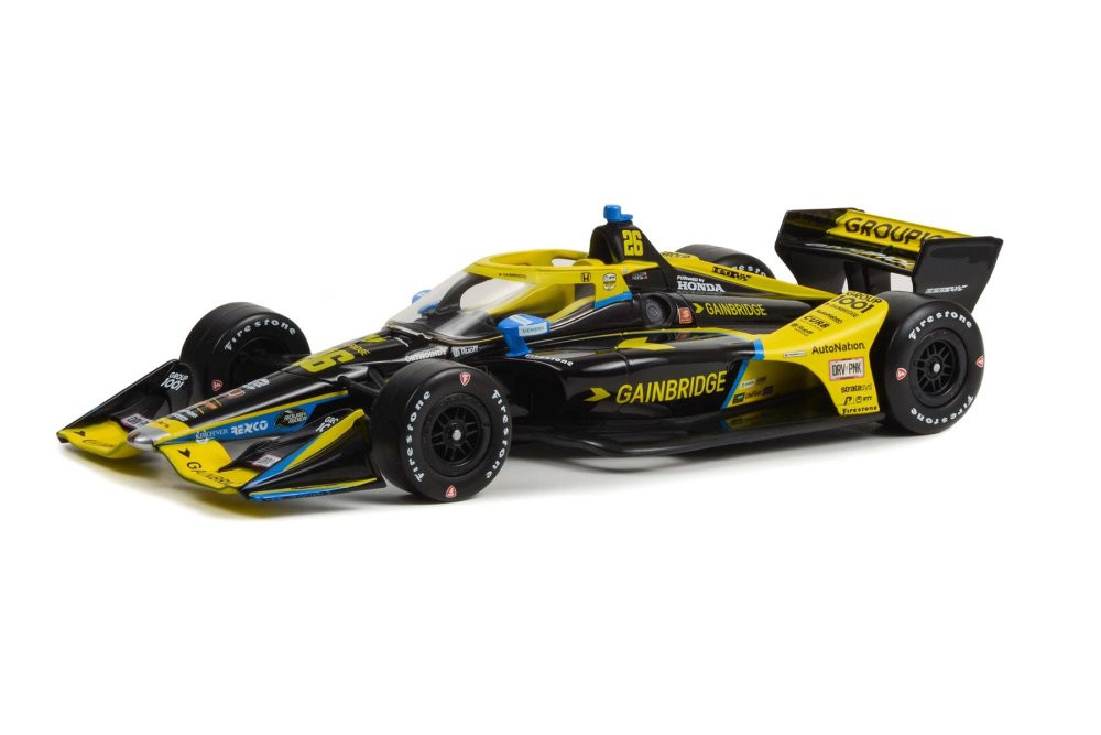 2022 NTT IndyCar, #26 Colton Herta / Andretti Autosport - Greenlight 11150 - 1/18 Scale Diecast Car
