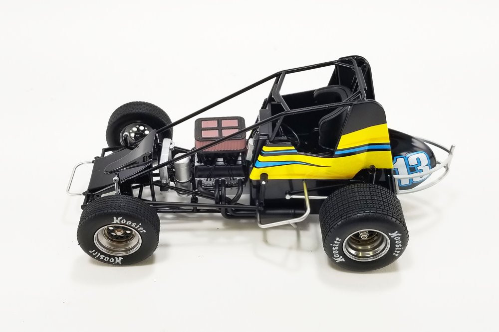 2022 Winged Sprint Car, #13 Justin Peck - Acme A1822007 - 1/18 Scale Diecast Car