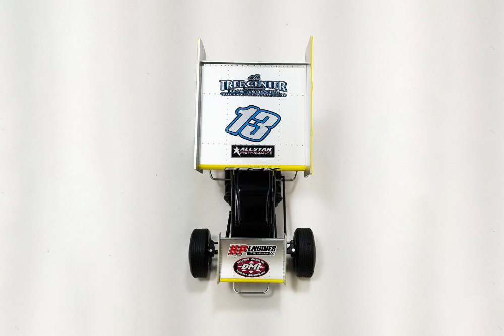 2022 Winged Sprint Car, #13 Justin Peck - Acme A1822007 - 1/18 Scale Diecast Car