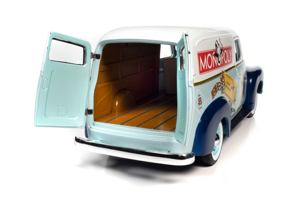 Monopoly Diecast Car Package - Two 1/18 Sclae Diecast Model Cars