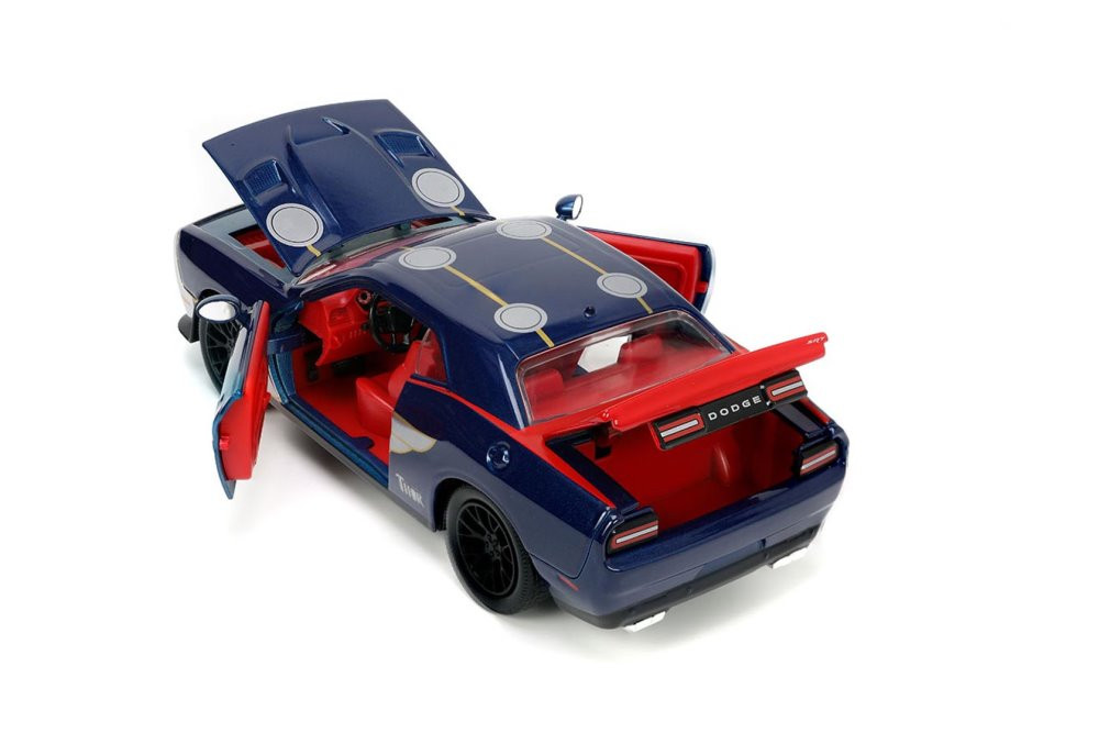 2015 Dodge Challenger SRT Hellcat w/ Thor Diecast Figure - Jada