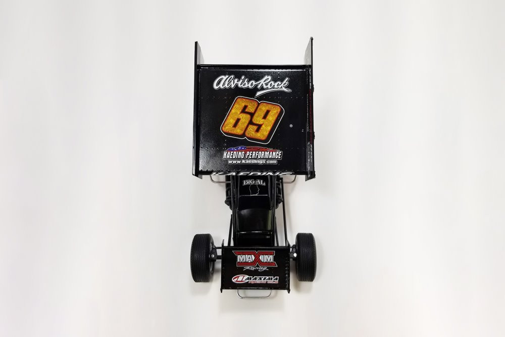 Winged Sprint Car, #69 Bud Kaeding - Acme A1822010 - 1/18 Scale Diecast Model Toy Car