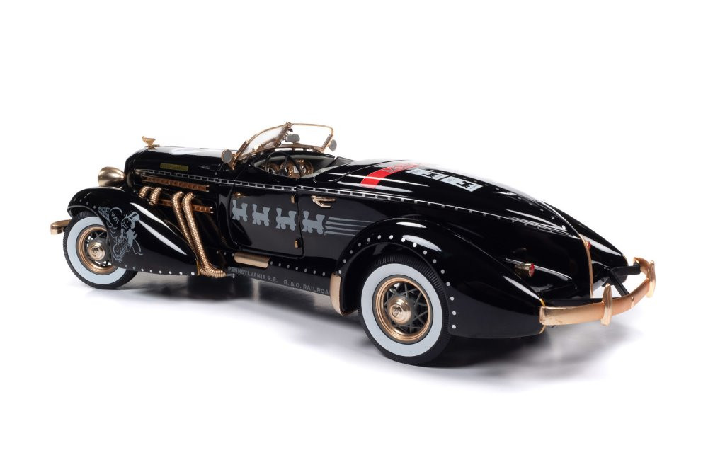 1935 Auburn 851 Speedster w/ Mr. Monopoly Figure - Auto World