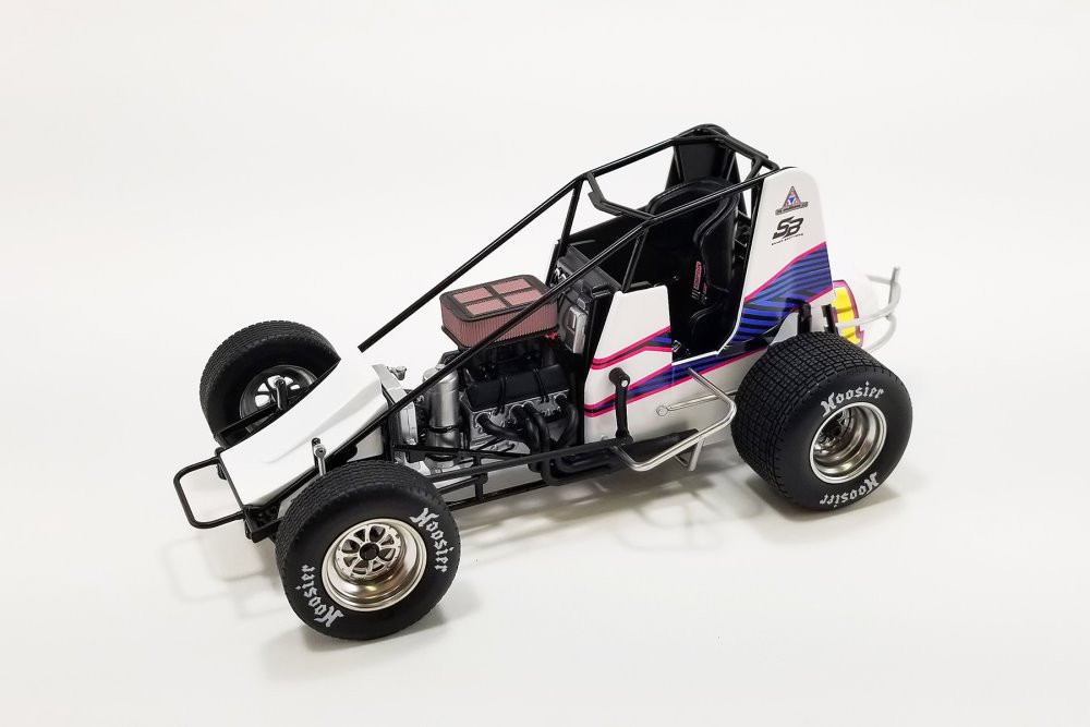 Winged Sprint Car, #1 Logan Wagner - Acme A1822017 - 1/18 Scale
