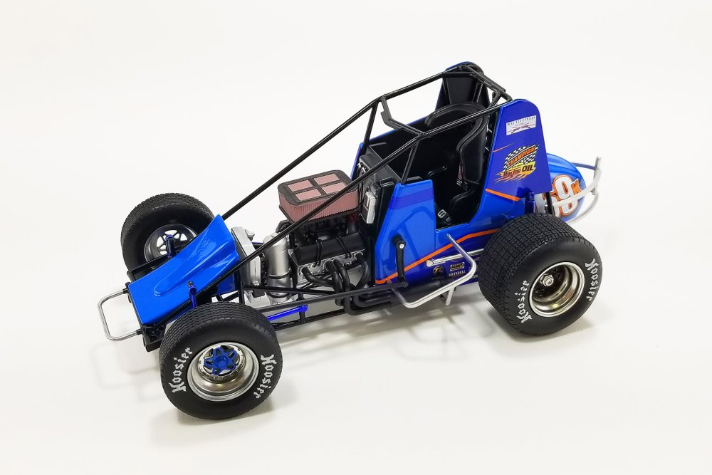 Winged Sprint Car, #69K Lance Dewease - Acme A1822008 - 1/18 Scale Diecast Model Toy Car