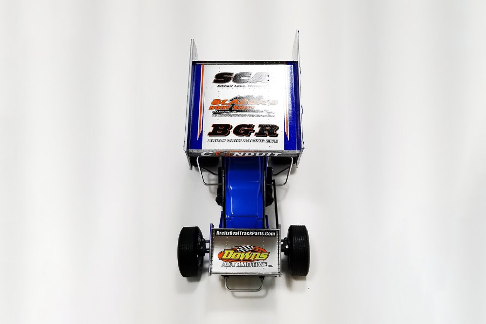 Winged Sprint Car, #69K Lance Dewease - Acme A1822008 - 1/18 Scale Diecast Model Toy Car