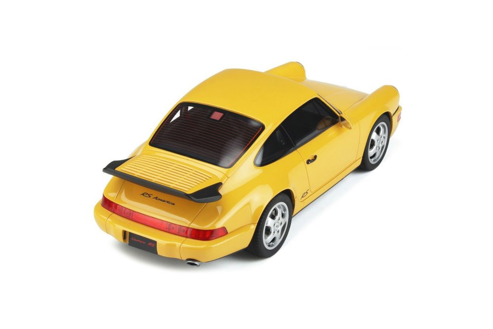 1993 Porsche 911 (964) RS America, Yellow - GT Spirit GT385 - 1/18 Scale Resin Model Toy Car
